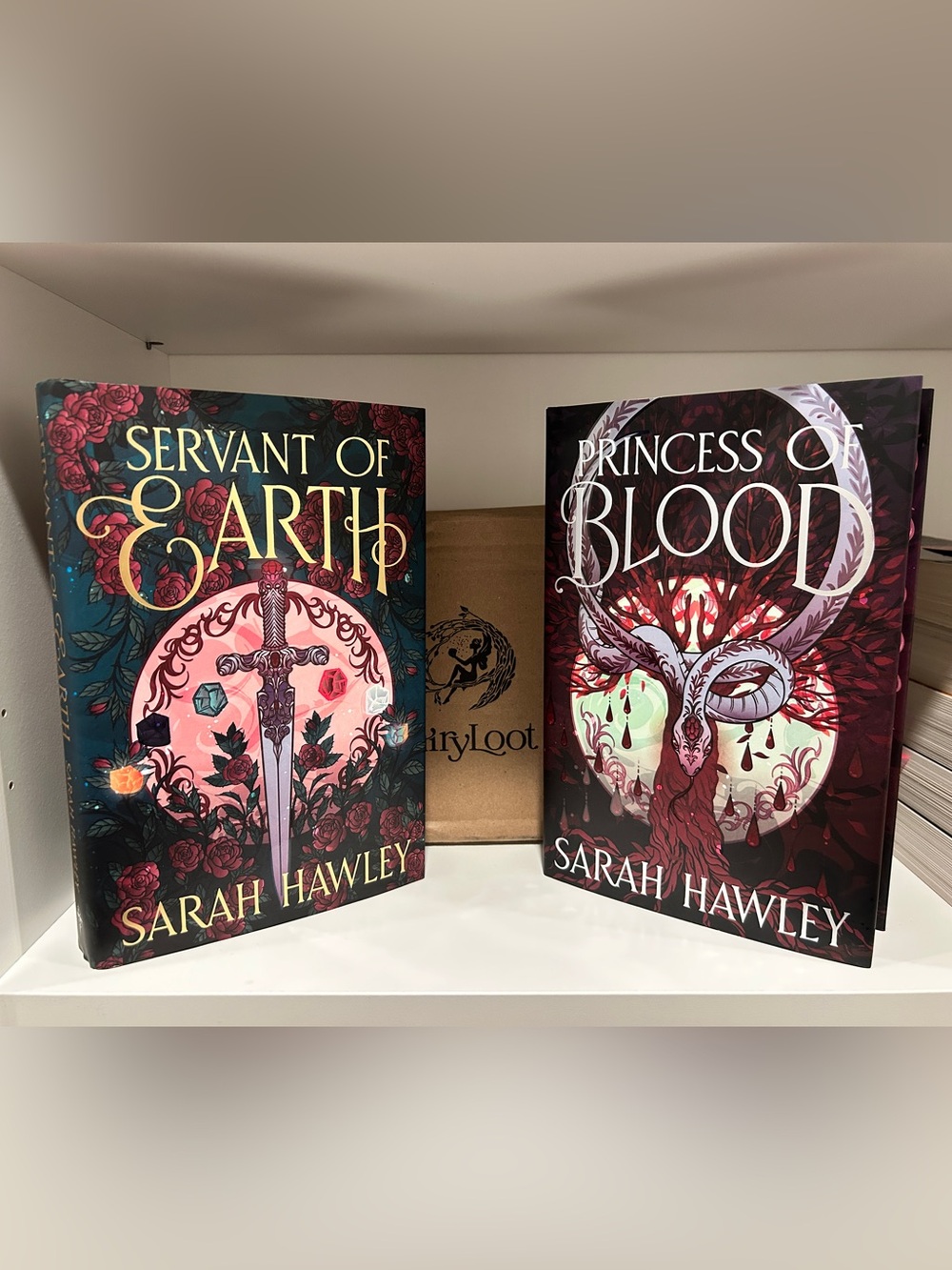 Fairyloot Exclusive Editions The Shards of Magic Sarah Hawley Signed NEW Servant